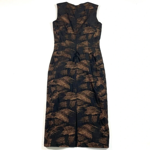 Lagi Nadeau Sleeveless Midi Sheath Dress Size 4 - Picture 2 of 7